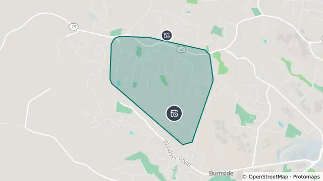 Map of Planned Power Outage — Nambour and nearby items