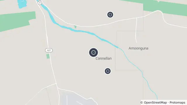 Map of Permit Burn — Mulla Mulla Rd, Connellan and nearby items