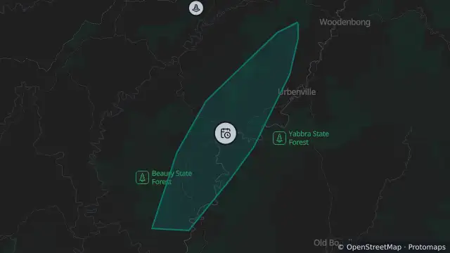 Map of Planned Power Outage — Incd-137390-R and nearby items