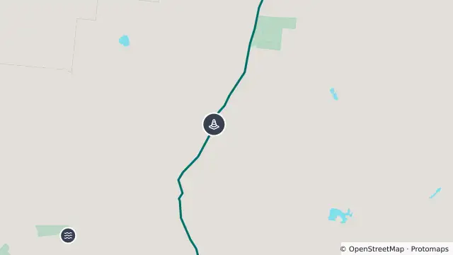 Map of Hazard — Aramac Torrens Creek Road — Pelican Creek / Torrens Creek and nearby items