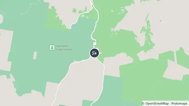 Map of Jenolan Caves Road (Hampton) and nearby items
