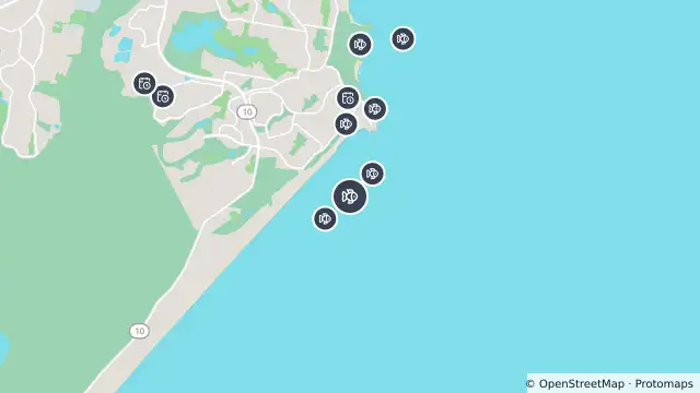 Map of Smart Drumline Location — Lighthouse and nearby items