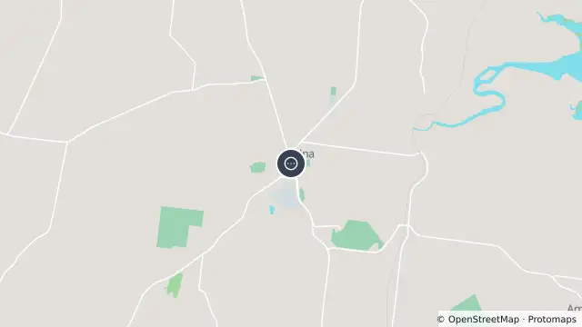 Map of Sarina - Bruce Highway And Anzac Street - South and nearby items
