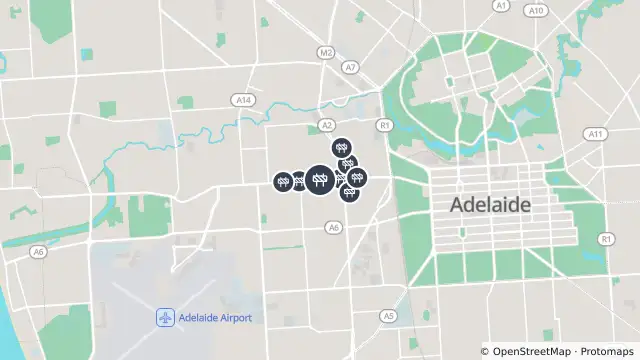 Map of Hauling — Henley Beach Road, Torrensville and nearby items
