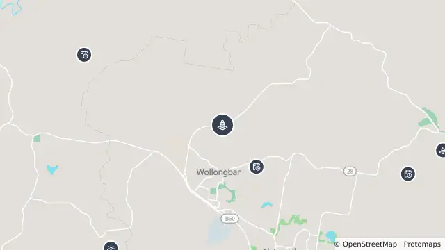 Map of Hazard Landslide — Sneaths Road, Wollongbar and nearby items