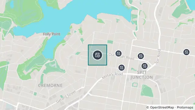 Map of Planned Power Outage — Mosman and nearby items