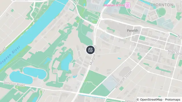 Map of Planned Power Outage — Jamisontown, Penrith and nearby items