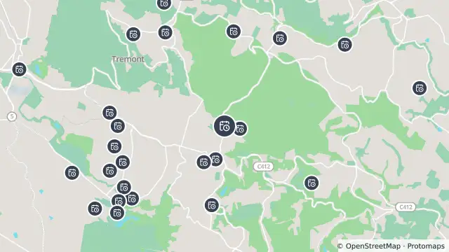 Map of Planned Power Outage — Belgrave and nearby items