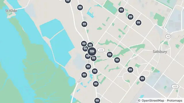 Map of Mowing — Port Wakefield Road, Paralowie and nearby items