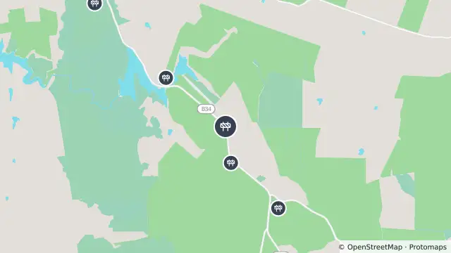 Map of Asphalt Works — Warren Road, Mount Crawford and nearby items
