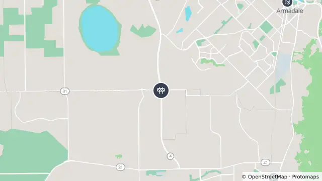 Map of Tonkin Hwy At Rowley Rd, Hilbert - Maintenance 9am To 3pm and nearby items