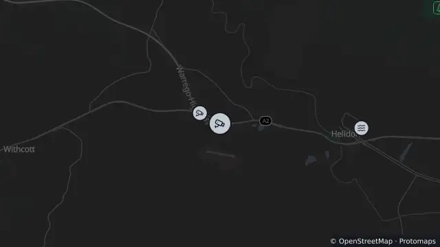 Map of Toowoomba Bypass - Toowoomba Connection Road - West and nearby items