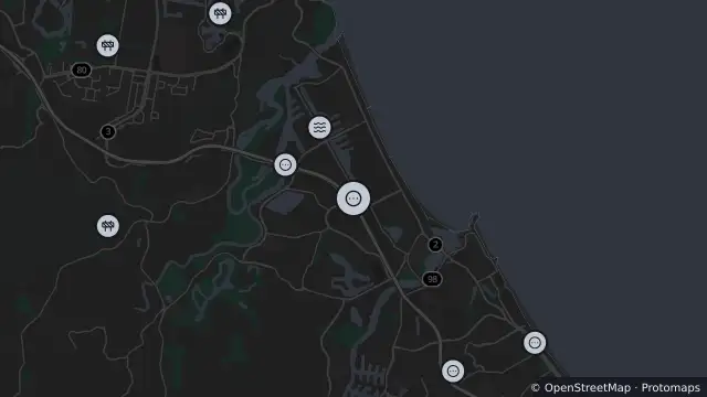 Map of Palm Beach - Pacific Motorway Exit 92 - South - 4221 and nearby items