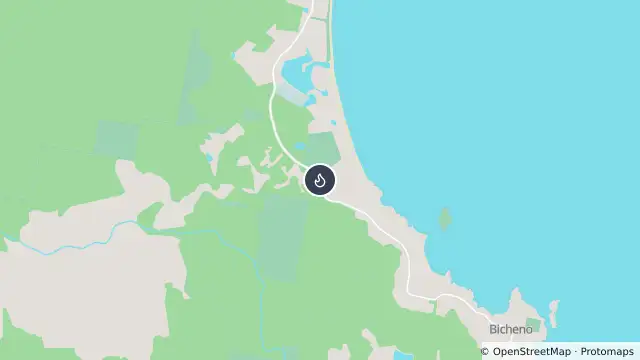 Map of Bushfire — Bicheno and nearby items