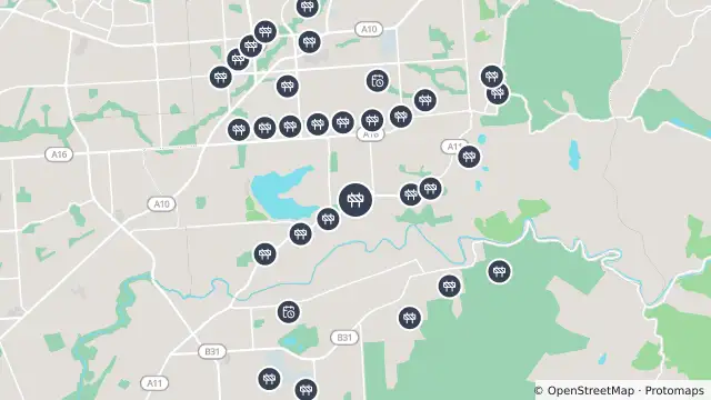 Map of Tree Pruning — Lower North East Road, Highbury and nearby items