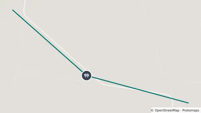Map of Roadworks — Clifton Road / Volkers Road — Felton / North Branch and nearby items