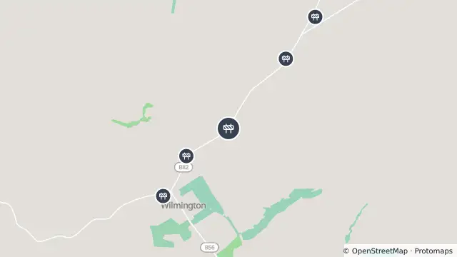 Map of Miscellaneous Works — Horrocks Highway, Wilmington and nearby items