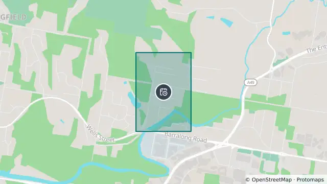Map of Planned Power Outage — Springfield and nearby items