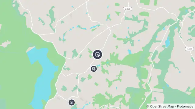 Map of Planned Power Outage — Silvan and nearby items