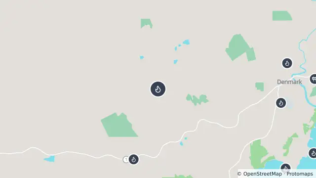 Map of Burn Off — Shadforth, Shire Of Denmark and nearby items