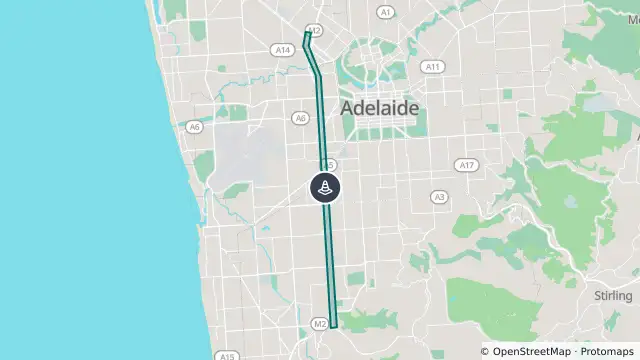 Map of Torrens To Darlington Project (T2d) and nearby items