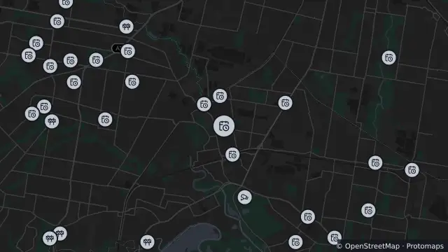 Map of Planned Power Outage — Fairfield East and nearby items