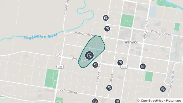 Map of Planned Power Outage — Warwick and nearby items