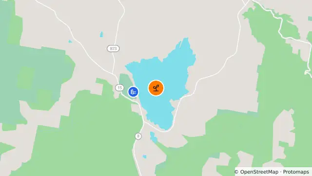 Map of Algal Status Amber — Lake Fitzroy Falls @ Midlake and nearby items