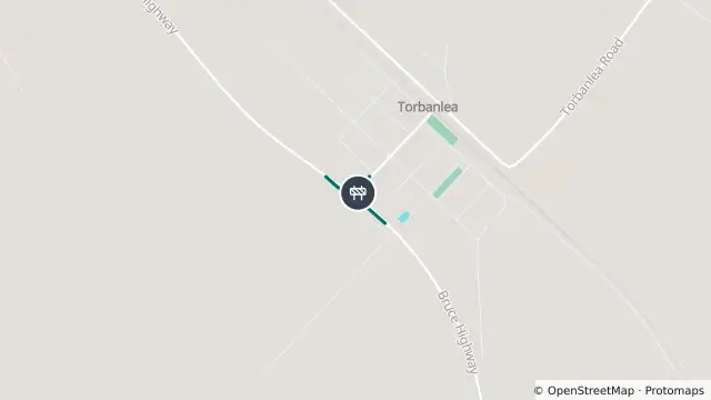 Map of Roadworks — Bruce Highway — Torbanlea and nearby items