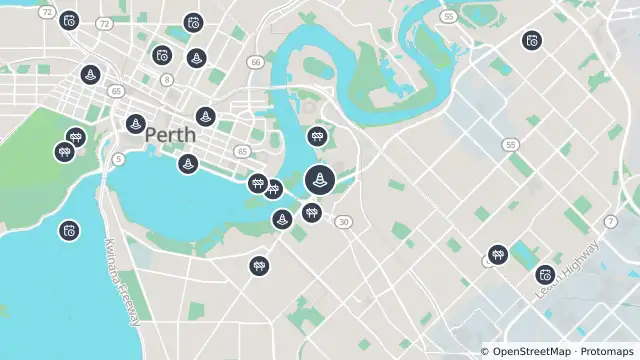 Map of Have A Go Day and nearby items