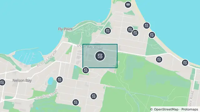 Map of Planned Power Outage — Nelson Bay and nearby items