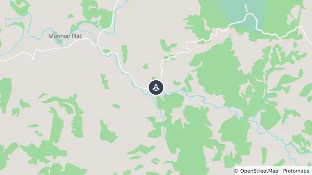 Map of Changed Traffic Conditions — Forest Rd, Barrington Tops and nearby items