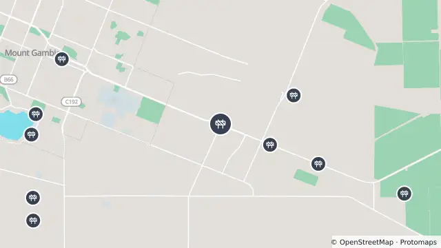 Map of Tree Pruning — Princes Highway, Glenburnie and nearby items