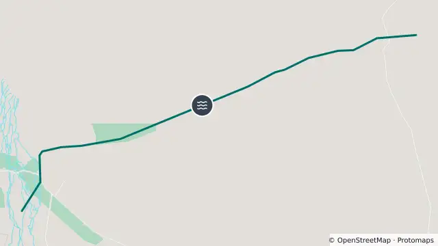 Map of Flooding — Muttaburra Bowen Downs Road — Cornish Creek / Upper Cornish Creek and nearby items