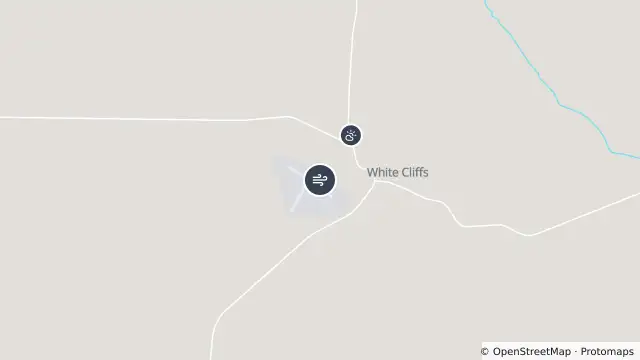 Map of Air Quality — White Cliffs and nearby items