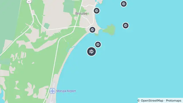 Map of Smart Drumline Location — Broulee and nearby items
