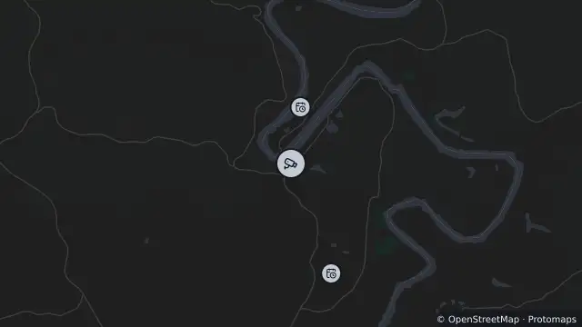 Map of Sackville Ferry (South) and nearby items