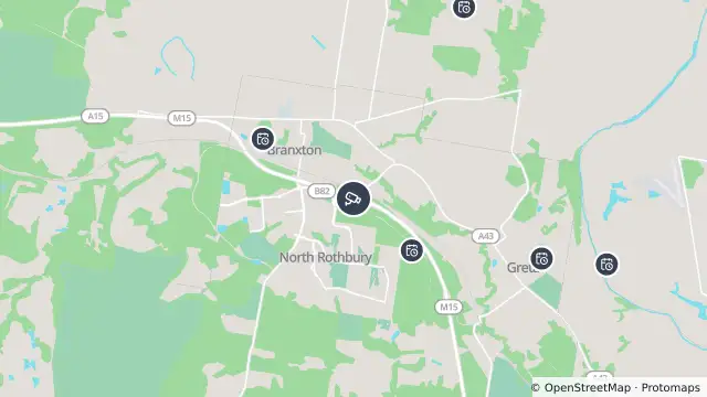 Map of Hunter Expressway And Wine Country Dr and nearby items