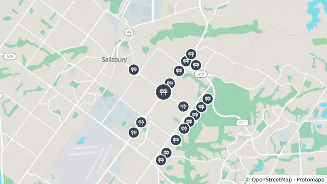 Map of Mowing — Main North Road, Salisbury East and nearby items