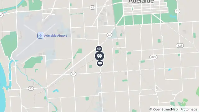 Map of Construction — South Road, Glandore and nearby items