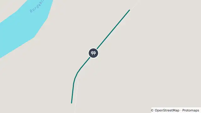 Map of Roadworks — Kirknie Road — Kirknie and nearby items