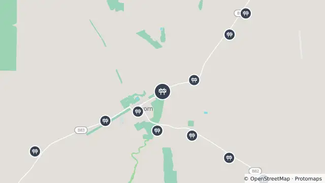 Map of Miscellaneous Works — Flinders Ranges Way, Quorn and nearby items