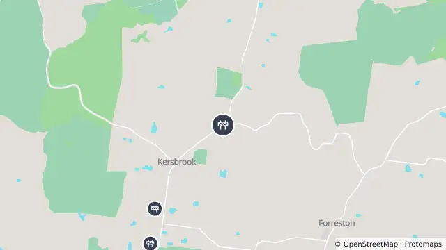 Map of Asphalt Works — South Para Road, Kersbrook and nearby items