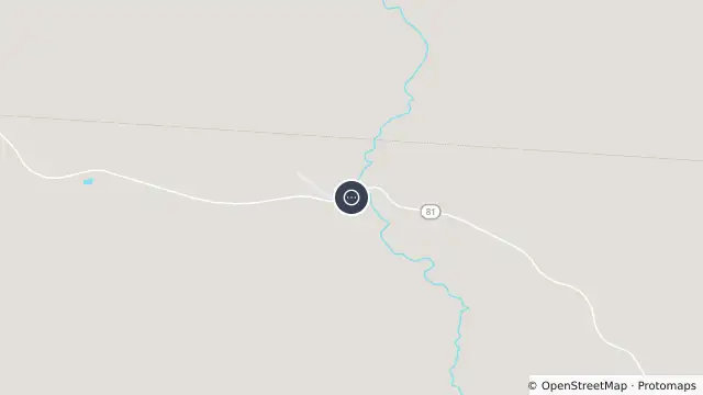 Map of Mission River - Peninsula Developmental Road At Myall Creek and nearby items