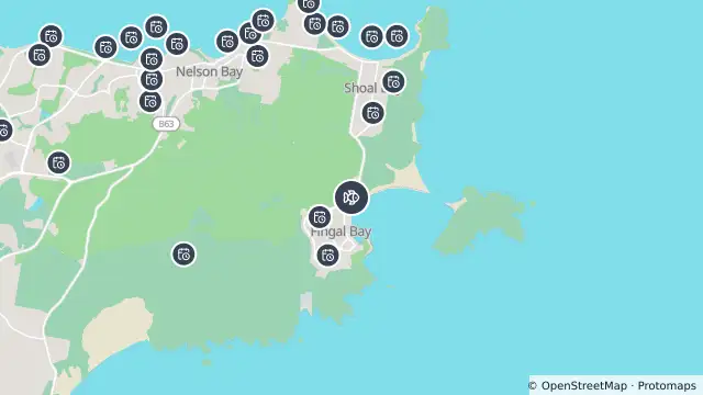 Map of Drone Surveillance Location — Fingal and nearby items