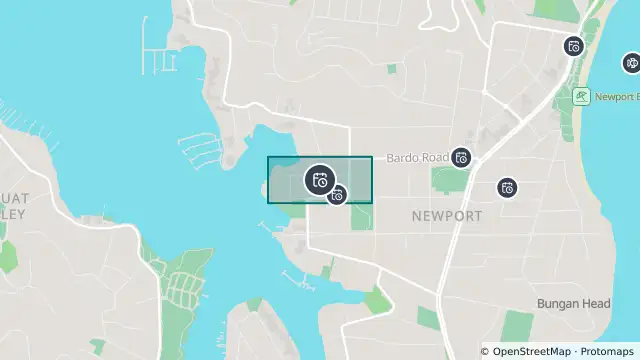 Map of Planned Power Outage — Newport and nearby items