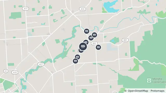 Map of Landscaping / Irrigation — Lower North East Road, Campbelltown and nearby items