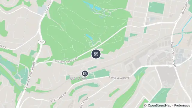 Map of Planned Power Outage — Kotara and nearby items