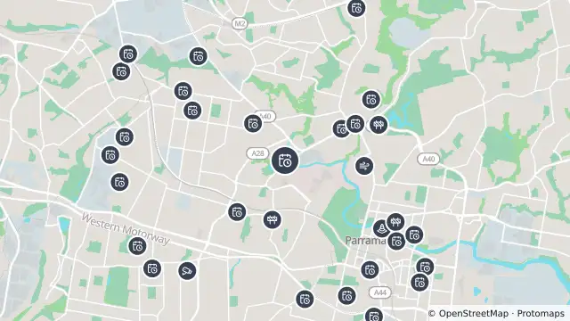 Map of Planned Power Outage — Northmead and nearby items