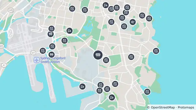Map of Scheduled Roadwork Power Pole/Line Repairs — Denison Street, Banksmeadow and nearby items